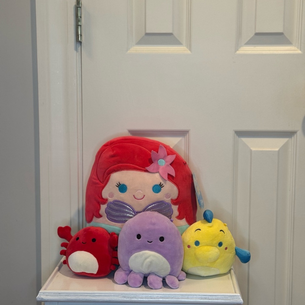Little Mermaid Squishmallow Bundle